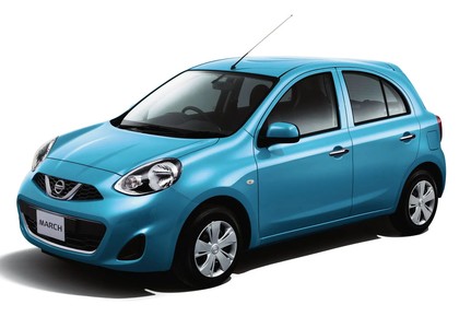 Ворсовые коврики на Nissan March (K13) 2010 - 2017 в Грозном