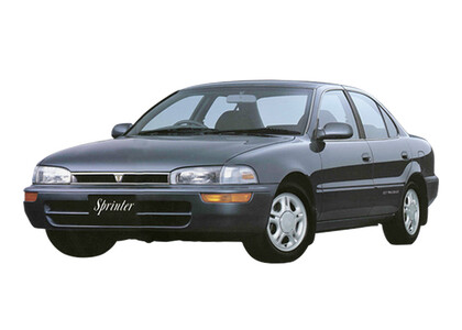 Ворсовые коврики на Toyota Sprinter (E10) 1991 - 2002 в Грозном