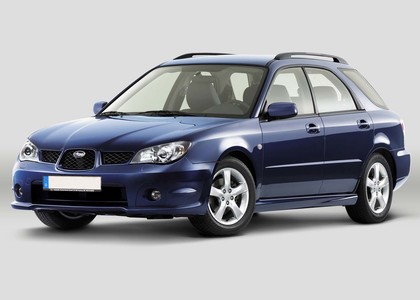 Ворсовые коврики на Subaru Impreza II 2000 - 2007 в Грозном