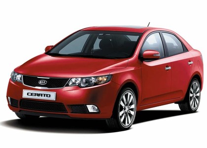 Ворсовые коврики на KIA Cerato II 2009 - 2013 в Грозном
