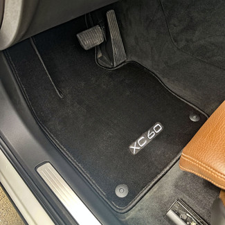 Ворсовые коврики на Volvo XC60 II 2017 - 2025 в Грозном