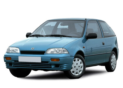 Ворсовые коврики на Suzuki Swift II Европа 1989 - 2004 в Грозном
