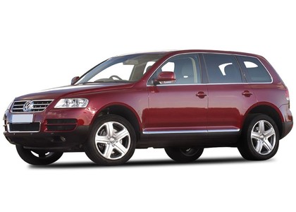 Ворсовые коврики на Volkswagen Touareg I 2002 - 2010 в Грозном