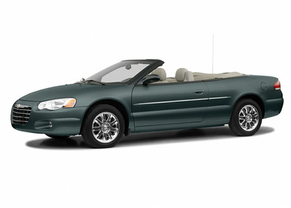 Ворсовые коврики на Chrysler Sebring II Cabrio 2000 - 2006 в Грозном