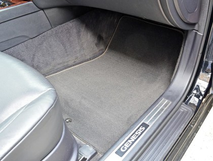 Ворсовые коврики на Hyundai Genesis I 2008 - 2014 в Грозном