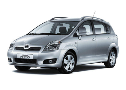 Ворсовые коврики на Toyota Corolla Verso 2004 - 2010 в Грозном