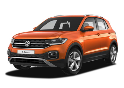 Ворсовые коврики на Volkswagen T-Cross 2018 - 2025 в Грозном