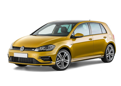 Ворсовые коврики на Volkswagen Golf 7 2012 - 2020 в Грозном