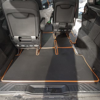 Ворсовые коврики на Mercedes V-класс (W447) 2014 - 2025 в Грозном