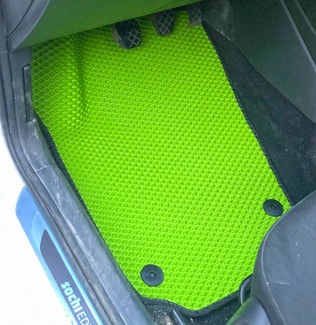 Ворсовые коврики на Volkswagen Polo V 2010 - 2020 в Грозном