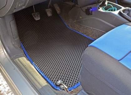 Ворсовые коврики на Chevrolet Lanos 2002 - 2009 в Грозном