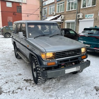 Ворсовые коврики на Toyota Land Cruiser Prado 70 1984 - 2025 в Грозном