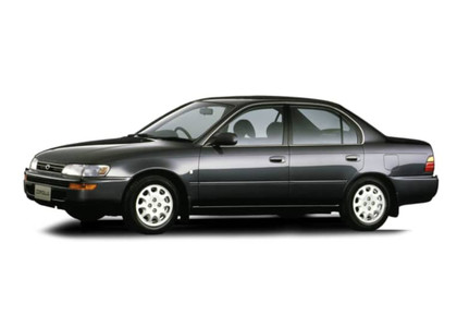 Ворсовые коврики на Toyota Corolla (E10) 1991 - 2002 в Грозном