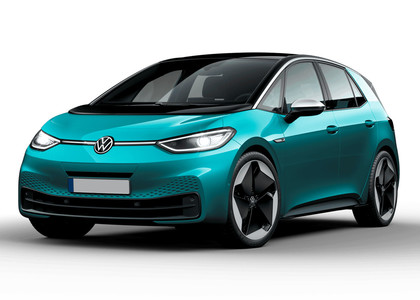 Ворсовые коврики на Volkswagen ID.3 2019 - 2025 в Грозном