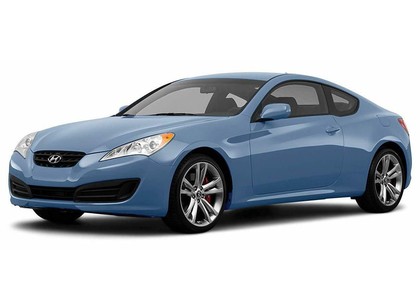 Ворсовые коврики на Hyundai Genesis Coupe I 2008 - 2014 в Грозном