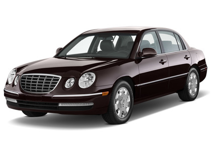 Ворсовые коврики на KIA Opirus 2003 - 2010 в Грозном