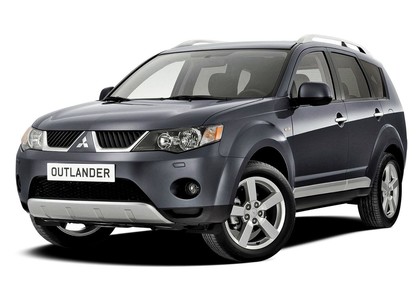 Ворсовые коврики на Mitsubishi Outlander XL 2005 - 2013 в Грозном