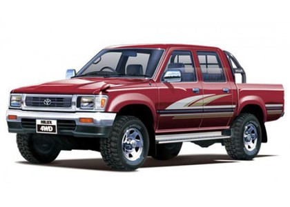 Ворсовые коврики на Toyota Hilux V 1988 - 1997 в Грозном