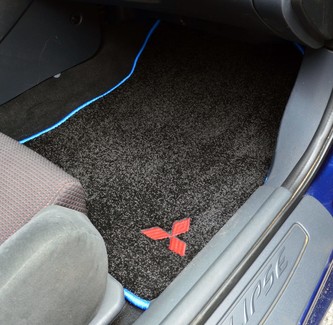 Ворсовые коврики на Mitsubishi Eclipse IV 2005 - 2011 в Грозном