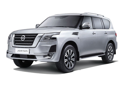 Ворсовые коврики на Nissan Patrol (Y62) 2010 - 2025 в Грозном
