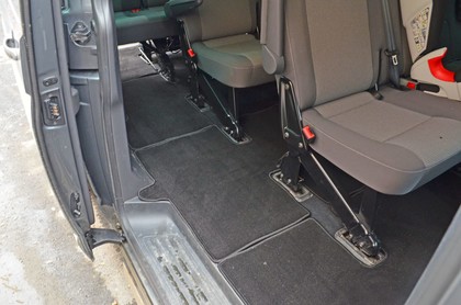 Ворсовые коврики на Volkswagen Caravelle (T6) 2015 - 2019 в Грозном