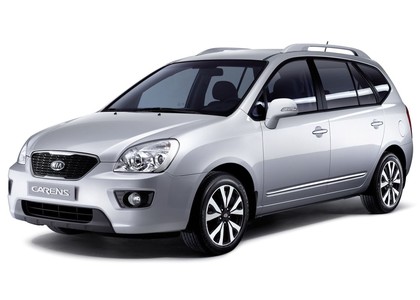 Ворсовые коврики на KIA Carens II 2006 - 2012 в Грозном