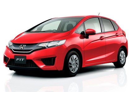 Ворсовые коврики на Honda Fit III 2013 - 2020 в Грозном