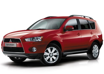 Ворсовые коврики на Mitsubishi Outlander XL 2005 - 2013 в Грозном