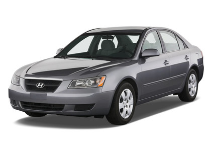 Ворсовые коврики на Hyundai Sonata 5 (NF) 2004 - 2010 в Грозном