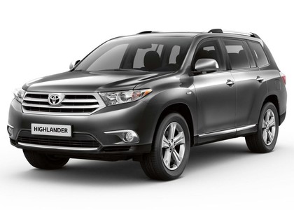 Коврики на Toyota Highlander II 2007 - 2013 в Грозном