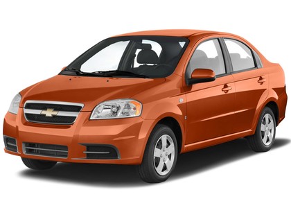 Ворсовые коврики на Chevrolet Aveo I 2002 - 2012 в Грозном