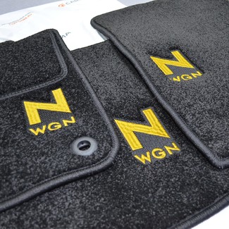 Ворсовые коврики на Honda N-WGN II 2019 - 2025 в Грозном