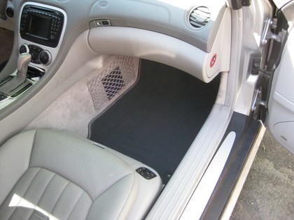 Ворсовые коврики на Mercedes SL (R230) 2001 - 2011 в Грозном