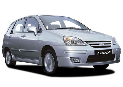 Ворсовые коврики на Suzuki Liana I рестайлинг 2004 - 2008 в Грозном