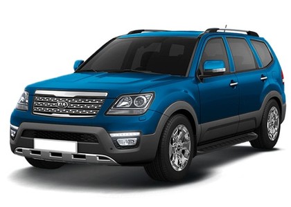 Ворсовые коврики на KIA Mohave 2008 - 2025 в Грозном