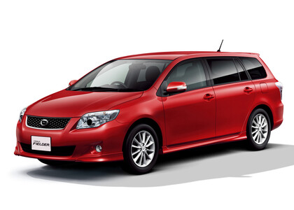 Ворсовые коврики на Toyota Corolla Fielder (E14) 2006 - 2012 в Грозном