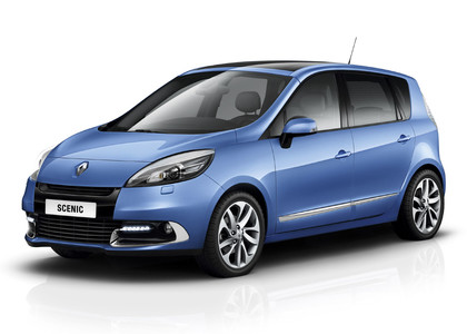 Ворсовые коврики на Renault Scenic III 2009 - 2016 в Грозном