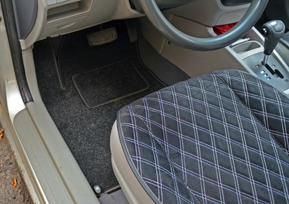 Ворсовые коврики на KIA Cerato I 2004 - 2008 в Грозном