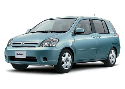 Ворсовые коврики на Toyota Raum II 2003 - 2011 в Грозном