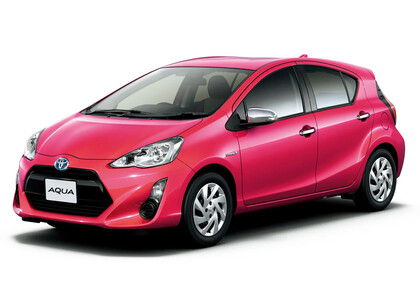 Ворсовые коврики на Toyota Aqua (P10) 2011 - 2021 в Грозном