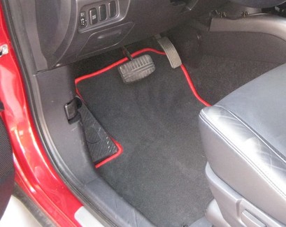 Ворсовые коврики на Mitsubishi Outlander XL 2005 - 2013 в Грозном