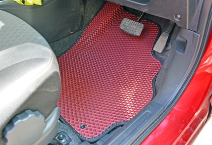 Ворсовые коврики на Mitsubishi Mirage VI 2012 - 2025 в Грозном