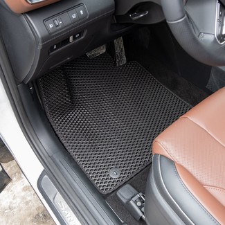 Ворсовые коврики на Hyundai Santa Fe IV рестайлинг 2020 - 2025 в Грозном