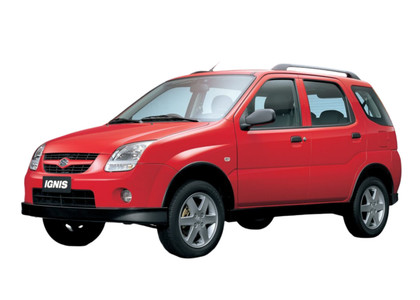 Ворсовые коврики на Suzuki Ignis 2000 - 2008 в Грозном