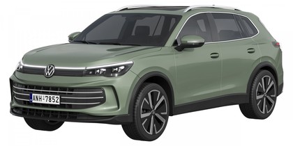Ворсовые коврики на Volkswagen Tiguan III 2023 - 2025 в Грозном