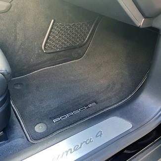 Ворсовые коврики на Porsche Panamera II 2016 - 2023 в Грозном