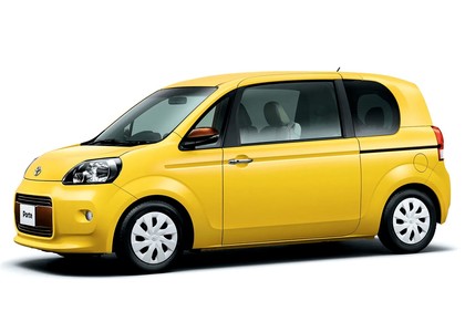 Ворсовые коврики на Toyota Porte II 2012 - 2020 в Грозном