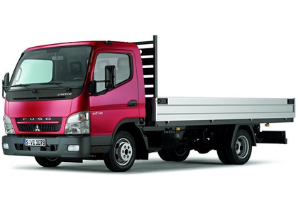 Ворсовые коврики на Mitsubishi Fuso Canter VII широкая кабина 2002 - 2017 в Грозном