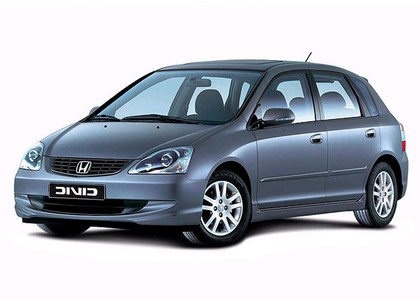 EVA коврики на Honda Civic VII 5d 2000 - 2005 в Грозном