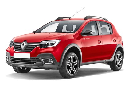 Ворсовые коврики на Renault Sandero II 2014 - 2025 в Грозном